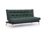 Atelier Del Sofa Saki Sofá cama de 3 plazas Verde